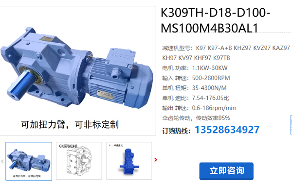 K309減速電機(jī)
